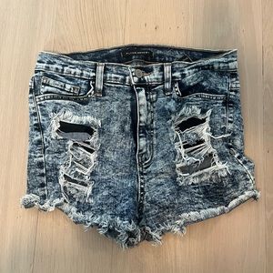Women’s Flying Monkey cutoff jean shorts